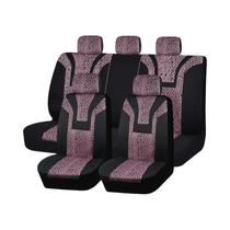 Capas De Assento De Carro De Pelúcia Curta Com Estampa De Leopardo Para Inverno, Universais Para - AUTO PLUS