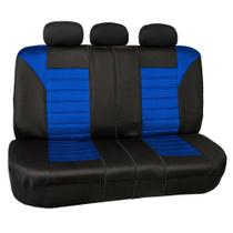 Capas de assento de carro FH Group 3D Air Mesh Universal Fit Blue