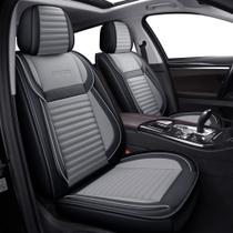 Capas de assento de carro LINGVIDO, couro impermeável para carro, SUV e caminhão