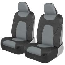 Capas de assento de carro Motor Trend AquaShield Front Seats Grey Capas de assento de carro Motor Trend AquaShield Front Seats Grey