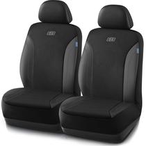 Capas de assento de carro Skechers Work Leather Oxford Fabric Black