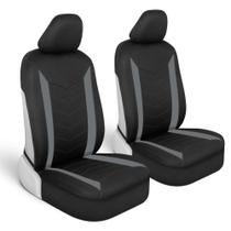 Capas de assento Motor Trend SpillGuard Neoprene Grey para carro