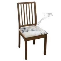 Capas de assento para cadeira de jantar FORCHEER Waterproof Floral 18" Set 4