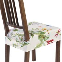 Capas de assento para cadeiras de jantar SearChi Stretch, conjunto de 4 bege Capas de assento para cadeiras de jantar SearChi Stretch, conjunto de 4 bege