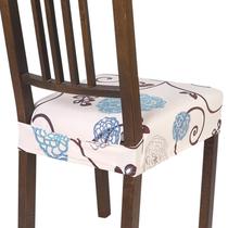 Capas de assento para cadeiras de jantar Searchi Stretch Set of 4 Ball Flower