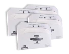 Capas de assento sanitário Gmark GM2002 4 pacotes de 250 (total de 1000)