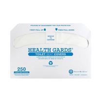 Capas de assento sanitário Hospeco HG-5000, pacote com 250, biodegradáveis