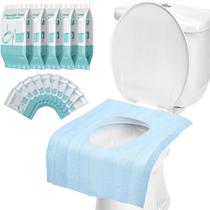 Capas de assento sanitário Mckanti, pacote 50, impermeáveis, 41x61 cm Capas de assento sanitário Mckanti, pacote 50, impermeáveis, 41x61 cm