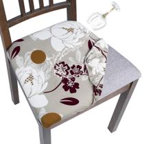 Capas de assento SearChi, repelente de água para cadeiras de jantar, pacote com 6 Capas de assento SearChi, repelente de água para cadeiras de jantar, pacote com 6