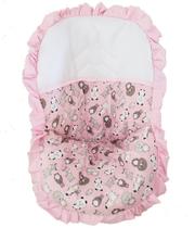 Capas de bebê conforto Ursinho Rosa Capas de bebê conforto Ursinho Rosa