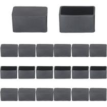 Capas de borracha para pés de cadeira Wvapzwr 20 mm x 40 mm, 20 peças Capas de borracha para pés de cadeira Wvapzwr 20 mm x 40 mm, 20 peças