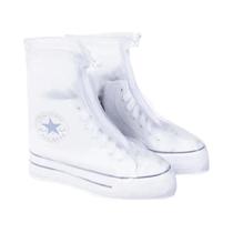 Capas De Bota De Chuva Unissex Impermeáveis De Silicone Antiderrapantes Para Cano Médio,