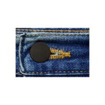 Capas de botão totalmente cobertas evitam furos na camisa (pacote com 12)