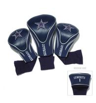 Capas de cabeça para clubes de golfe Team Golf NFL Dallas Cowboys (3 unidades) Capas de cabeça para clubes de golfe Team Golf NFL Dallas Cowboys (3 unidades)