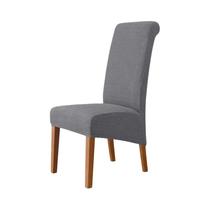Capas De Cadeira De Jantar XL Em Jacquard Elástico, Protetores De Assento Longo Para Cadeiras De