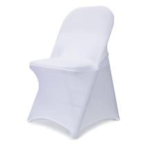 Capas de cadeira dobráveis Babenest Spandex 10 peças universais brancas Capas de cadeira dobráveis Babenest Spandex 10 peças universais brancas