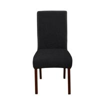 Capas De Cadeira Em Jacquard Com Estampa De Folhas Em Cor Sólida, Universais Para Sala De Jantar,