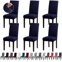 Capas de cadeira Fafua Stretch para cozinha/sala de jantar, conjunto de 6