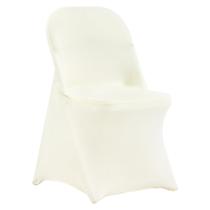 Capas de cadeira VEVOR Stretch Spandex Folding (30 unidades em marfim)