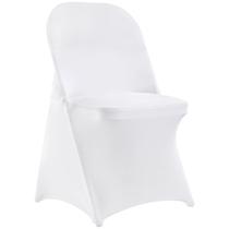 Capas de cadeira VEVOR White Stretch Spandex 12 unidades Capas de cadeira VEVOR White Stretch Spandex 12 unidades