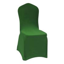 Capas de cadeira WELMATCH Stretch Spandex Green 10 peças para banquetes