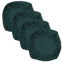 Capas de cadeira Yikko Soft Stretch Spandex Jacquard x4