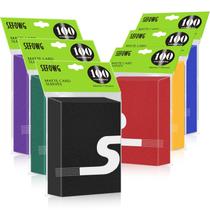Capas de cartão SEFOWG 600ct Matte 6 cores para cartões MTG TCG Capas de cartão SEFOWG 600ct Matte 6 cores para cartões MTG TCG