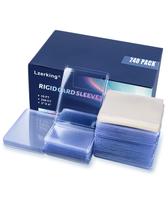 Capas de cartão Top Loader Lzerking 480ct 35PT para cartões 3x4