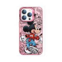 Capas de Celular Mickey e Minnie para iPhone 15 Pro Max, 14 Plus, 13, 12, 11 e Outros Modelos