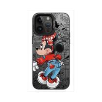 Capas de Celular Mickey e Minnie para iPhone 15 Pro Max, 14 Plus, 13, 12, 11 e Outros Modelos