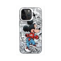 Capas de Celular Mickey e Minnie para iPhone 15 Pro Max, 14 Plus, 13, 12, 11 e Outros Modelos