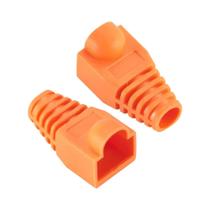 Capas De Conector RJ45 Multicoloridas Para Cabo Ethernet Cat5 Cat5e Cat6, Protetor De Cabo, 50/100
