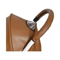 Capas De Couro PU Para Alças De Carrinho De Bebê Com Zíper, Estojo Para Apoio De Braço Para Carrinho