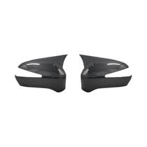 Capas De Espelho Estilo Morcego Em Plástico ABS Preto Para Honda Civic 8ª Geração 2006-2012 FD6 2 Capas De Espelho Estilo Morcego Em Plástico ABS Preto Para Honda Civic 8ª Geração 2006-2012 FD6 2
