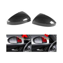 Capas De Espelho Lateral Em Padrão De Fibra De Carbono Preta Para Audi TT TTS RS TTRS MK3 8S R8 Capas De Espelho Lateral Em Padrão De Fibra De Carbono Preta Para Audi TT TTS RS TTRS MK3 8S R8