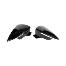 Capas De Espelho Retrovisor Em Fibra De Carbono Preta Para Seat Leon, Lion, Ibiza, Arona