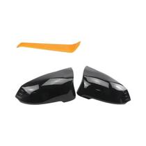 Capas De Espelho Retrovisor Preto M Look Para BMW X1 X2 Acessórios 1 Par