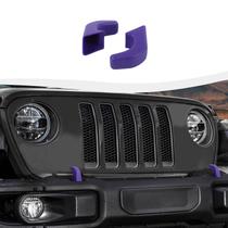 Capas de gancho de reboque para pára-choques SQQP compatíveis com Jeep Wrangler