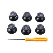 Capas De Joystick Analógico 3D Preto E Cinza Para Controle Xbox 360, 7 Peças/Conjunto, Peças De