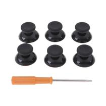 Capas De Joystick Analógico 3D Preto E Cinza Para Controle Xbox 360, 7 Peças, Peças De Reparo Para