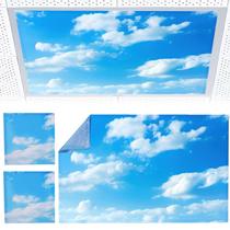 Capas de luz fluorescente magnética Torixqi, 2 peças, 121 x 61 cm, azuis Capas de luz fluorescente magnética Torixqi, 2 peças, 121 x 61 cm, azuis