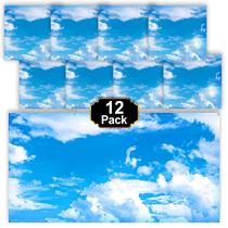 Capas de luz magnéticas LAMPSHADE Aheroi, pacote com 12, 122 x 61 cm
