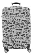 Capas de Mala Bagagem para Viagem Protetora Diversas Estampas