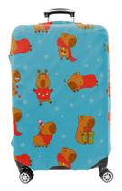 Capas de Mala Bagagem para Viagem Protetora Diversas Estampas Capas de Mala Bagagem para Viagem Protetora Diversas Estampas