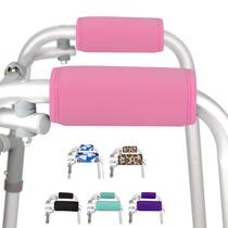 Capas de mão acolchoadas macias Walker Grips supregear (pacote com 2) rosa