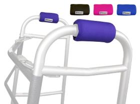 Capas de mão acolchoadas Walker Crutcheze Purple, fabricadas nos EUA Capas de mão acolchoadas Walker Crutcheze Purple, fabricadas nos EUA