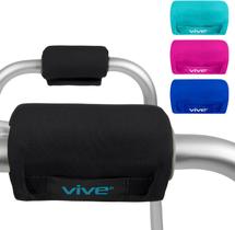 Capas de mão acolchoadas Walker Handle Cushions Vive pretas