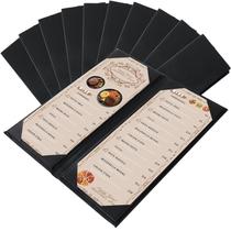 Capas de menu: painéis dobráveis duplos de material sintético FLKQC (2)