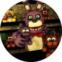 Capas De Mini Painel Five Night Redondo Decoração Mesa Festa Pequena Unissex Infantil