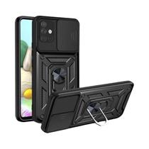 Capas de Proteção com Suporte para Carro para Samsung Galaxy A73, A53, A33, A23, A51, A71, A32, A52 - À Prova de Choques